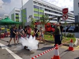Dengue Cluster at blk 115